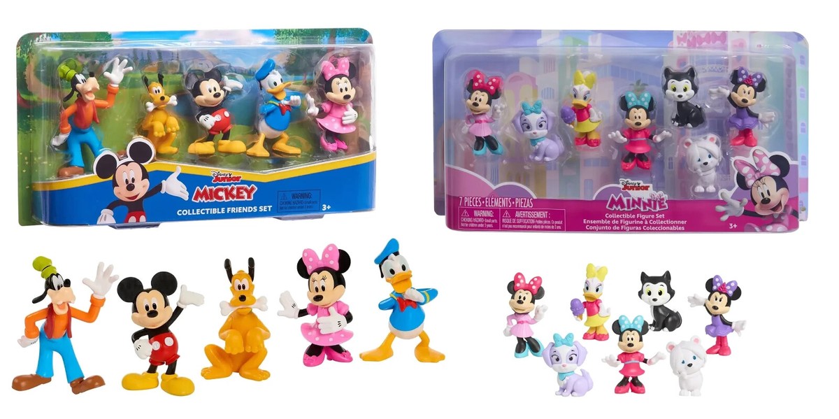 Disney Mickey & Minnie Figure 新品 Disneyland Mickey & Minnie Mouse Figure Set with Balloon