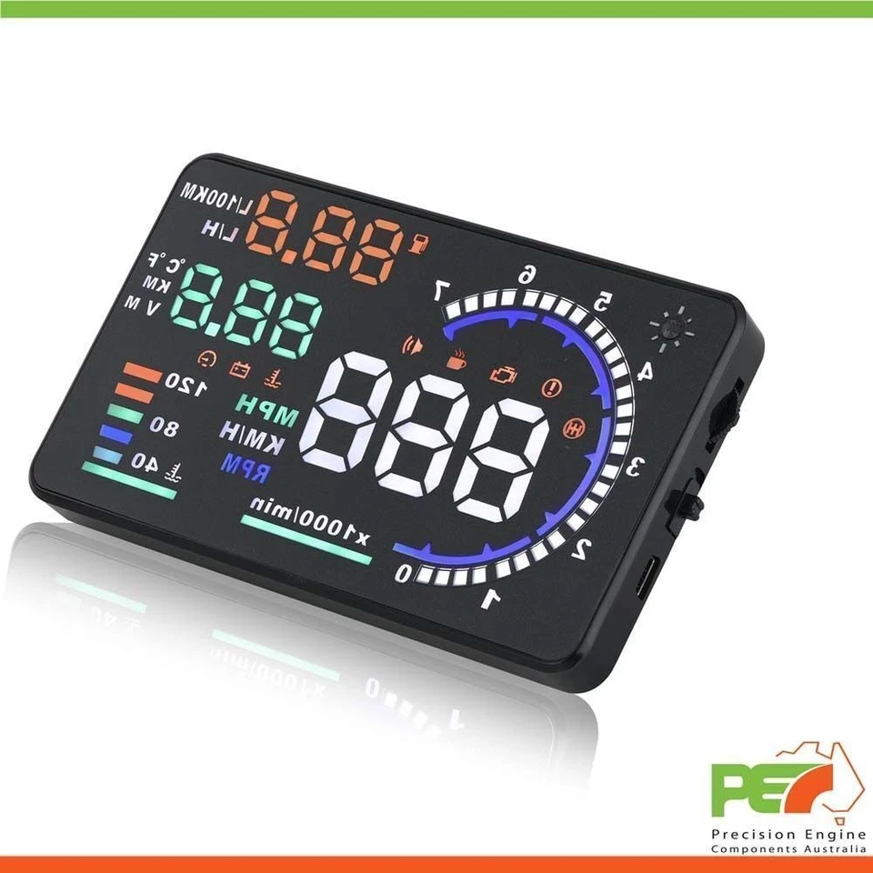 Proyector de tablero de instrumentos para parabrisas OBD2 A8 5,5" Head Up Display para Jaguar tipo S Foto 2 de 4
