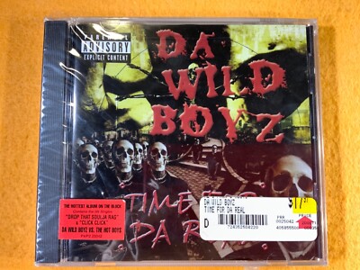 I7-47 DA WILD BOYZ Time For Da Real - SEALED - PARENTAL ADVISORY - 2000- CD -RAP