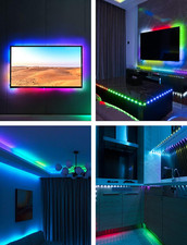 LED Lights for TV, 9.8FT RGBICW TV LED Backlight for 32-43 Inch Tvs, USB Stri...