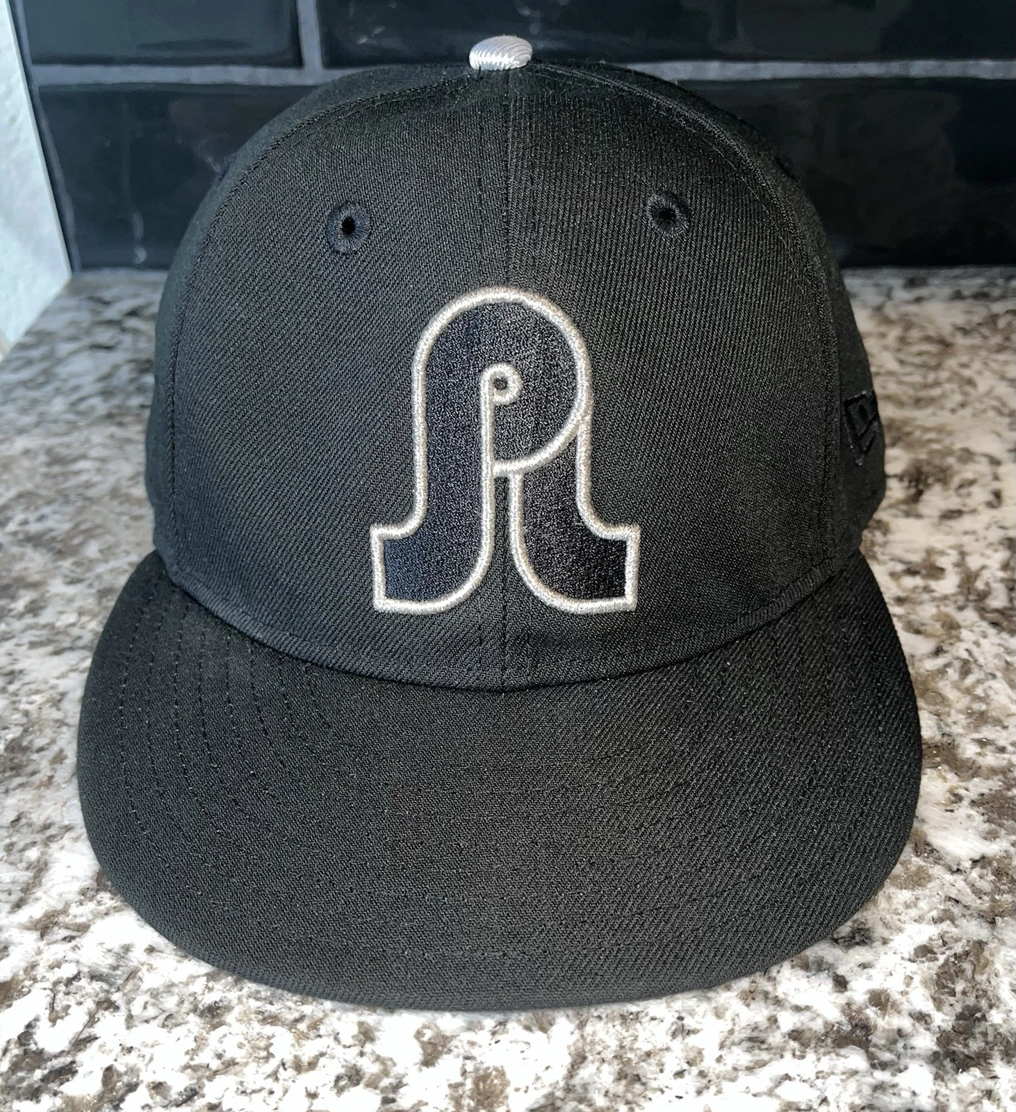 PL x Jiberish New Era 9FIFTY Snapback (Black/Silver)