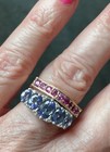 GENERATIONS 1912 Weinman Bros. 14k Tanzanite Diamond Ring Vintage Estate — photo 9