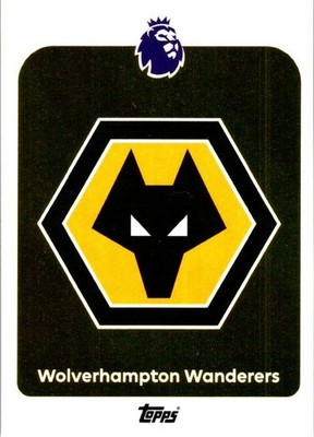 Wolverhampton Wanders 2025-26 Topps Premier League Team Badge #289
