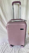 Nuevo Kensie Extensible Spinner 20" Maleta Equipaje de Mano Púrpura Maleta Rígida