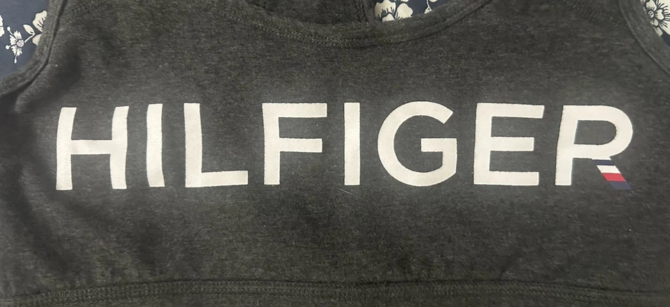 Tommy Hilfiger 灰色运动文胸女式中号 — 第 2/4 张图片