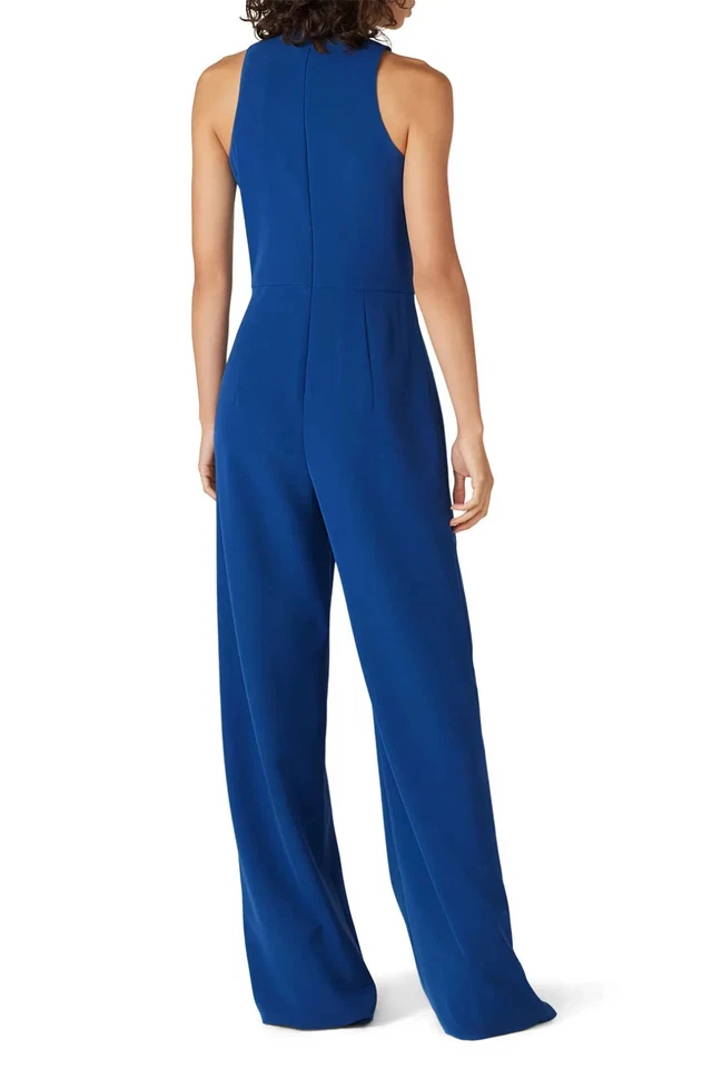 Mono Halter Negro Halo Zana Pierna Ancha Joya Azul Talla 0 Foto 4 de 4