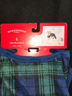 Wondershop Dog Pajamas Plaid Blue/Green Fleece Warm Regular Fit Size L — photo 1