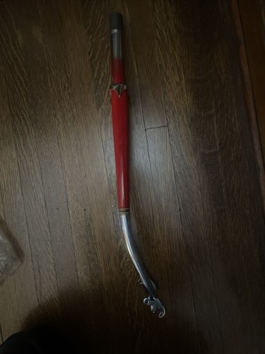 Vintage NOS SCHWINN 27" x 1" Threaded x 140mm Fork • Red • Shimano Dropouts. NJ - Picture 4 of 12
