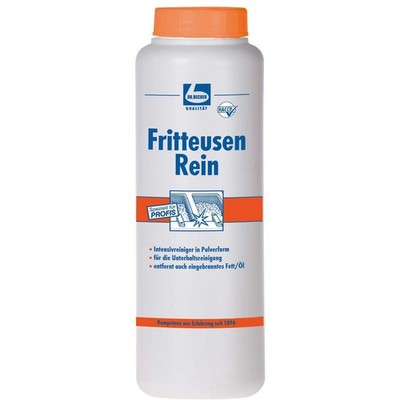 Dr. Becher Fritteusen Rein 1kg entfernt eingebranntes Fett und Öl (1er Pack)