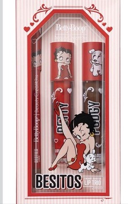 Beauty Creations Betty Boop Besitos Lip Trio