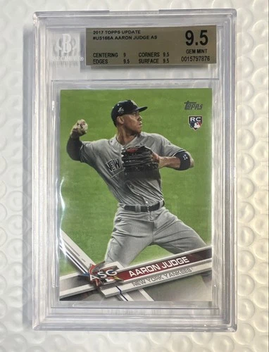 2017 Topps Update Series - Aaron Judge #US166 Throwing (RC) BGS 9.5 Rookie Card