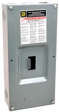 FA100S Square D 100A 600Vac 50 / 60Hz Circuit Breaker Enclosure -Next Day Option