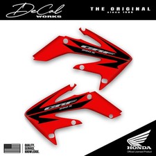 Officially Licensed Honda Crf 250x Design Replica Rad Shroud Graphics Kit Officially Licensed Honda Crf 250x Design Replica Rad Shroud Graphics Kit