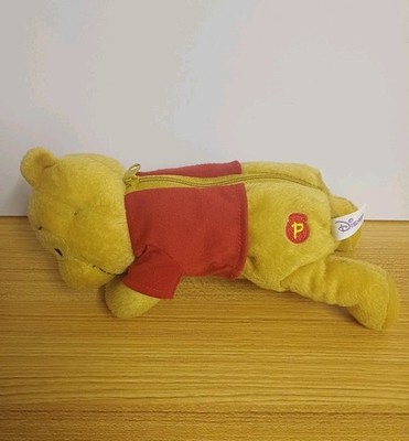Disney Store Winnie Puuh Bär Plüsch Federmäppchen Vintage Schule Schreibwaren
