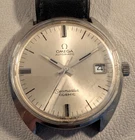 Vintage Gents Swiss Stainless Steel Wristwatch Omega Seamaster Cosmic Automatic