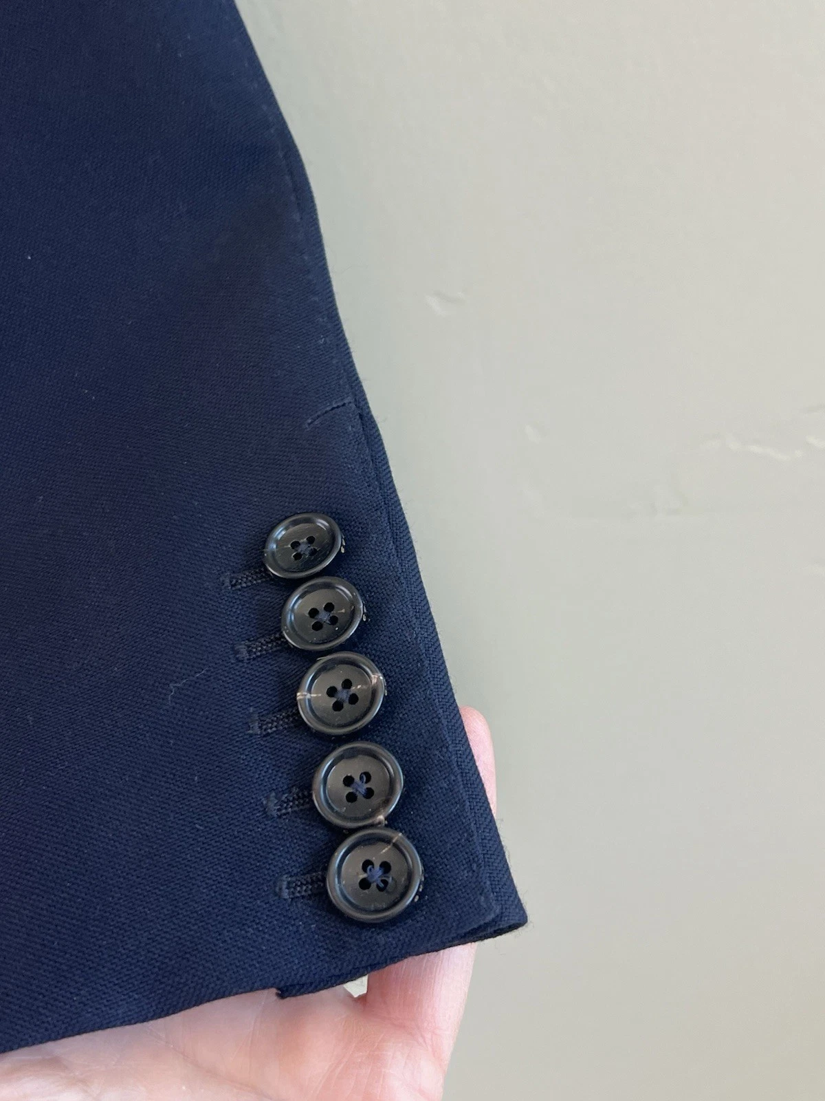 NUOVO Tuta Uomo Gucci Tom Ford Epoca Doppiopetto 2 Pezzi Blu Navy USA 44 EU 56 R