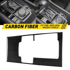Carbon Fiber Central Console Gear Shift Sticker Lhd Fit For Mazda 3 Axela 2020 Carbon Fiber Central Console Gear Shift Sticker Lhd Fit For Mazda 3 Axela 2020