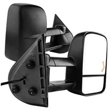 Tow Mirror Compatible with 2007 For 07-13 Silverado/Sierra Arrow Signal Light