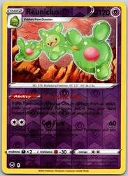 Reuniclus 078/195 Reverse Holo Silver Tempest Pokemon TCG