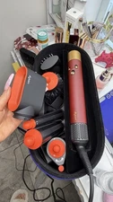 Dyson Airwrap i.d Multi-styler Dryer Straight+Wavy Red Gold New Not the original