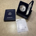 2000-P  1oz US American Silver Eagle $1 Dollar Proof Bullion Original Box & COA