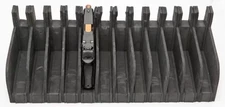 Gun Storage Rack 12 Pcs Pistol Revolver Safe Holder Stand Handgun Case Organizer