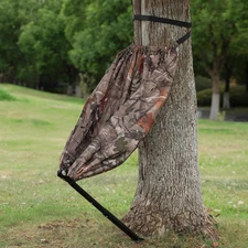 Camo Tree Chair Hammock Seat Hunting Chair Portable & Light Weight Camping Stool
