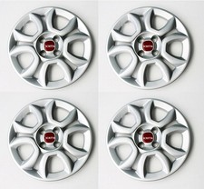 Panda 312  dal 2012 4 COPRICERCHI COPPA RUOTA COPRIRUOTA BORCHIE CERCHIO 15