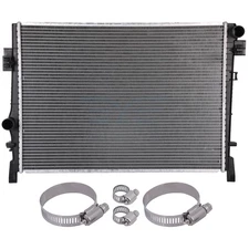 Radiator w/ Universal Oil Hose Clamps Kit For 2009-19 Dodge Journey l4 V6 4-Door