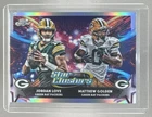 2025 Topps Cosmic Chrome Matthew Golden/Jordan Love Base (RAW)