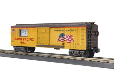 MTH RailKing UNION PACIFIC BOX CAR W/POWER METER 30-71267 O GA NEW MFG IN 2026