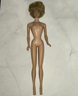 Vtg 1960s Midge Barbie Doll Bubble Cut Blonde Straight Legs - READ