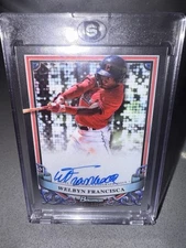 WELBYN FRANCISCA 2024 BOWMAN STERLING PROSPECTS AUTOGRAPHS  AUTO CLEVELAND