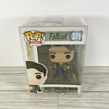Funko POP! Games Fallout S2 Vault Dweller Male #371 Vinyl Figure W Protector New