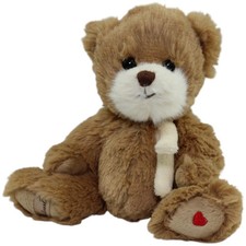 Bukowski Design Kleiner Teddy mit Herz-Pfote, superweich Kuscheltier 15cm Gebrau