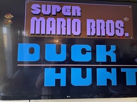 Nintendo NES Gray Console Tested Fully Functional with 2 Controllers And Game