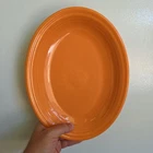 Fiestaware Orange Large Oval 11.5” Platter Fiesta HLC