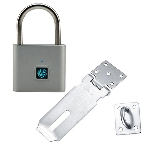 Fingerprint Recognition Padlock with Robust Stainless Steel Components - Picture 12 of 23