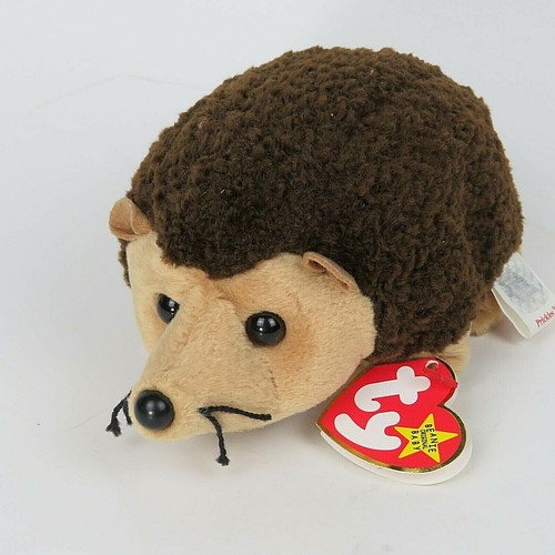 Ty Beanie Babies Prickles the Hedgehog with Tags Multiple Errors 1998