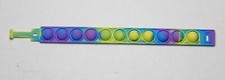 POP-IT PUSH POPPER BRACELET RAINBOW COLORS