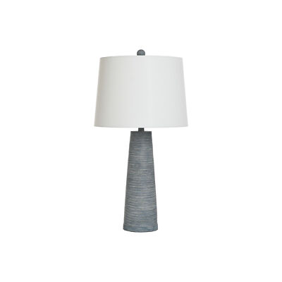 Stylecraft 31.5'' Denim Cone Table Lamp - MD BLUE ONE SIZE