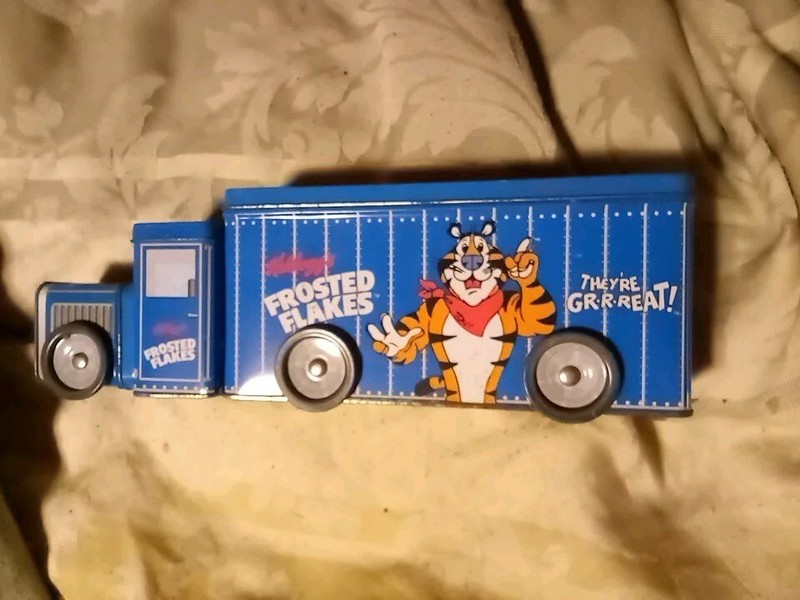 Vintage Frosted Flakes Truck Canister
