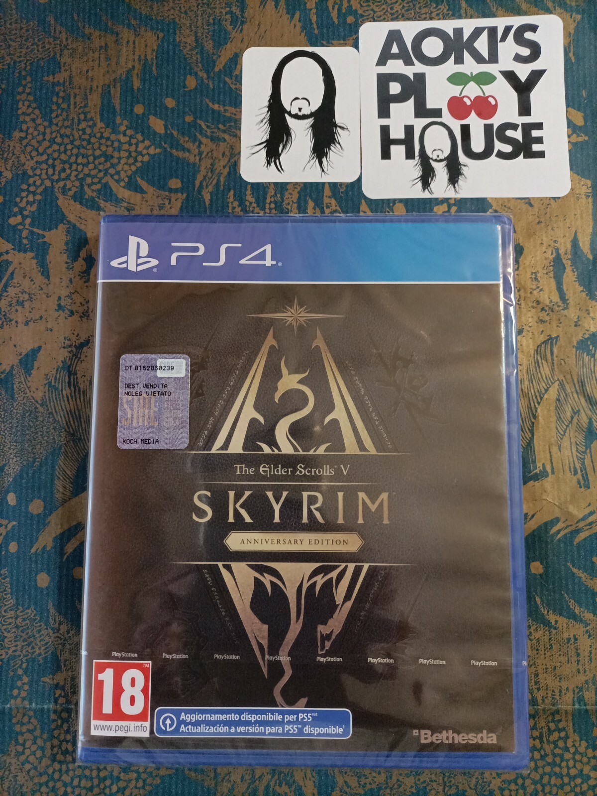 The Elder Scrolls V: Skyrim - Anniversary Edition PS4 NUOVO SIGILLATO VERS. ITA!