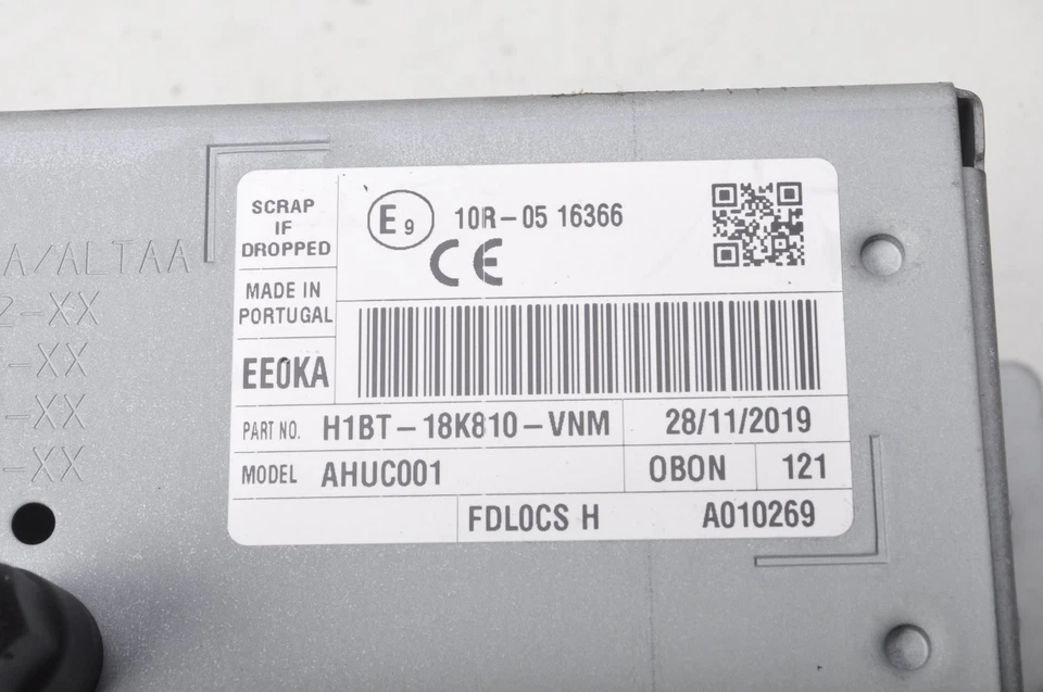 FORD FIESTA MK8 Radio Autoradio H1BT-18K810-VNM - Bild 4 von 4