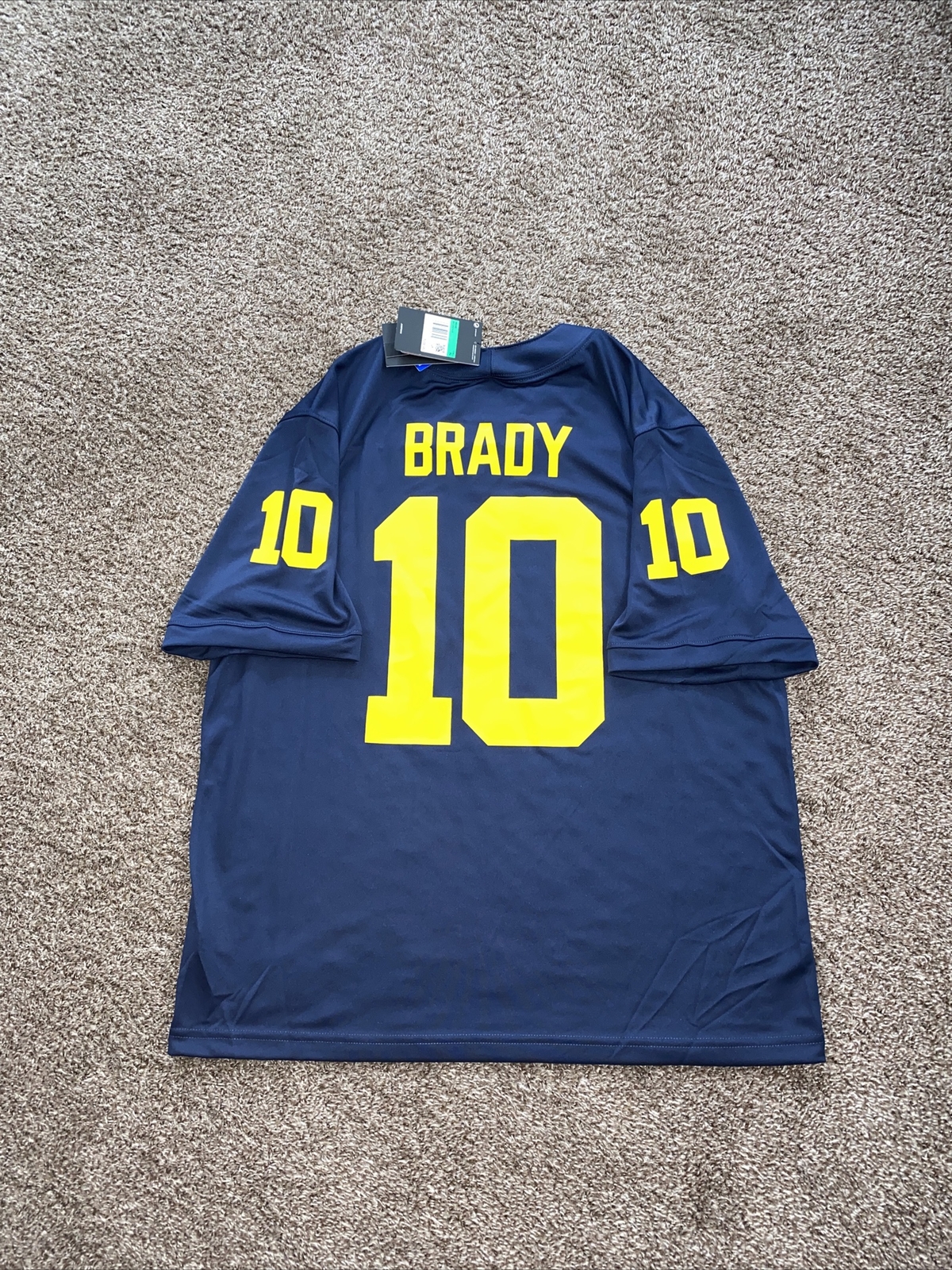 tom brady michigan jersey nike