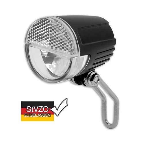 LED Fahrrad Scheinwerfer E-Bike 6V-36V 30 lux STVZO K1548 - Foto 1 di 4