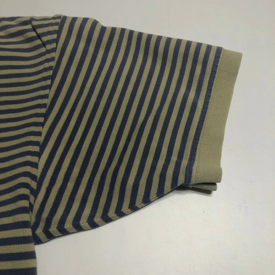 Colección Wimbledon Raqueta Club Tenis SS Pima Camisa Algodón Talla L Azul Tostado Foto 3 de 4