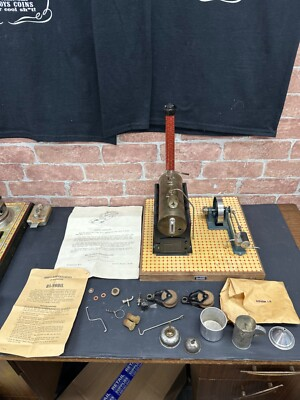 #ad a Mobil Switzerland Live Steam Stationary Engine Model C $500.00