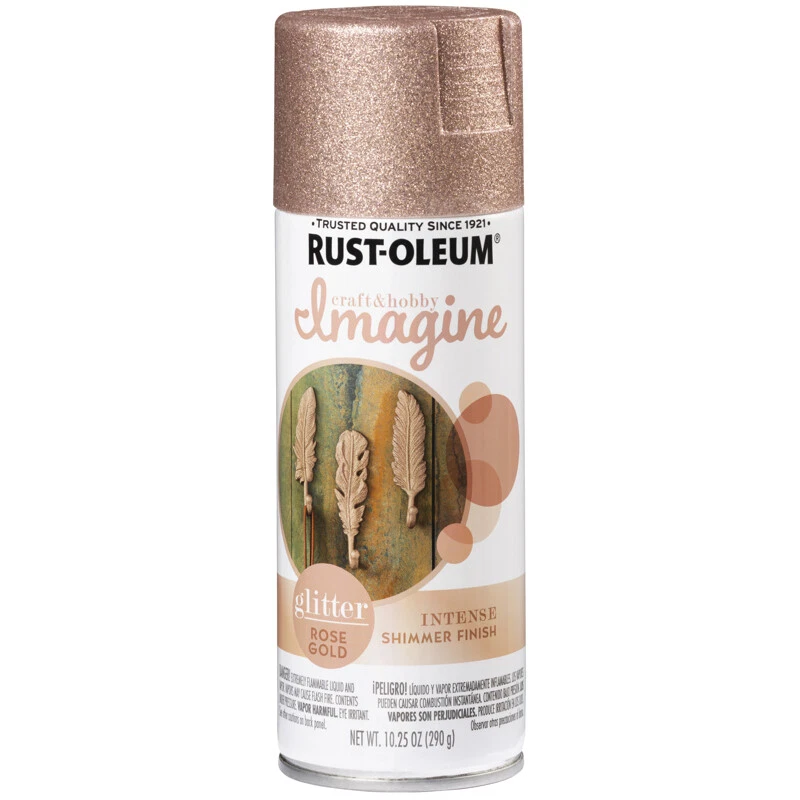 Rustoleum glitter rose gold discount