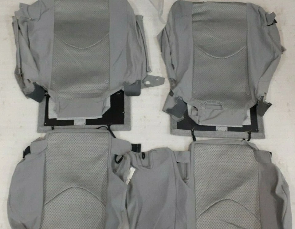 2006-2008 Toyota Rav4 OEM Factory Cloth Cover Set Gray - Image 2 of 4